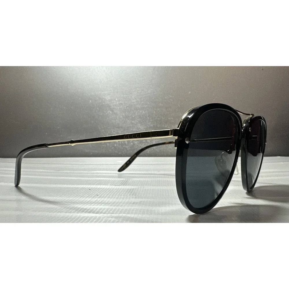 Gucci Aviator Sunglasses GG0662S 001 56 16 145 Black Frames Made in Italy